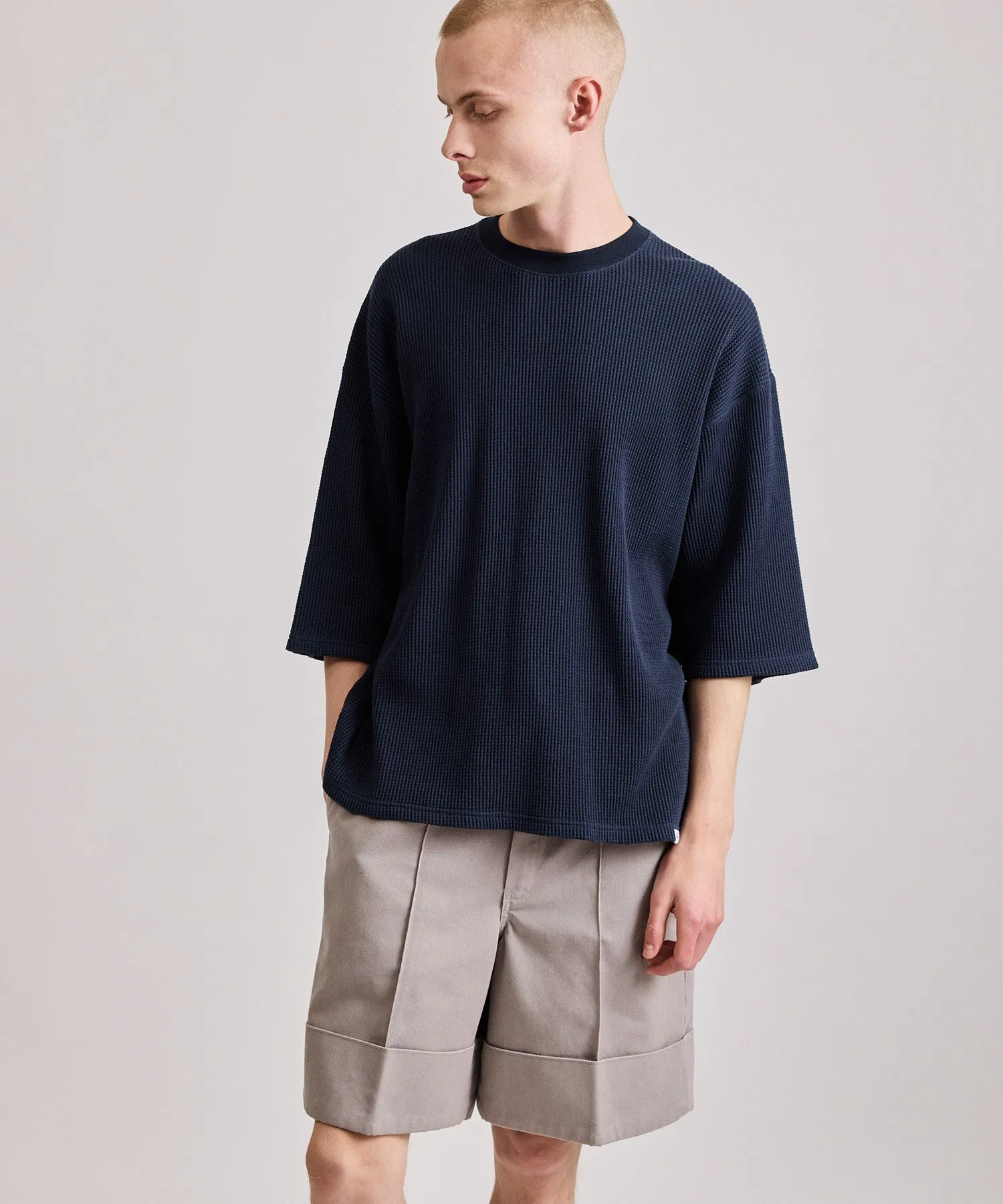 Waffle Half Sleeve Tee sold by Saturdays New York City product image thumbnail 2