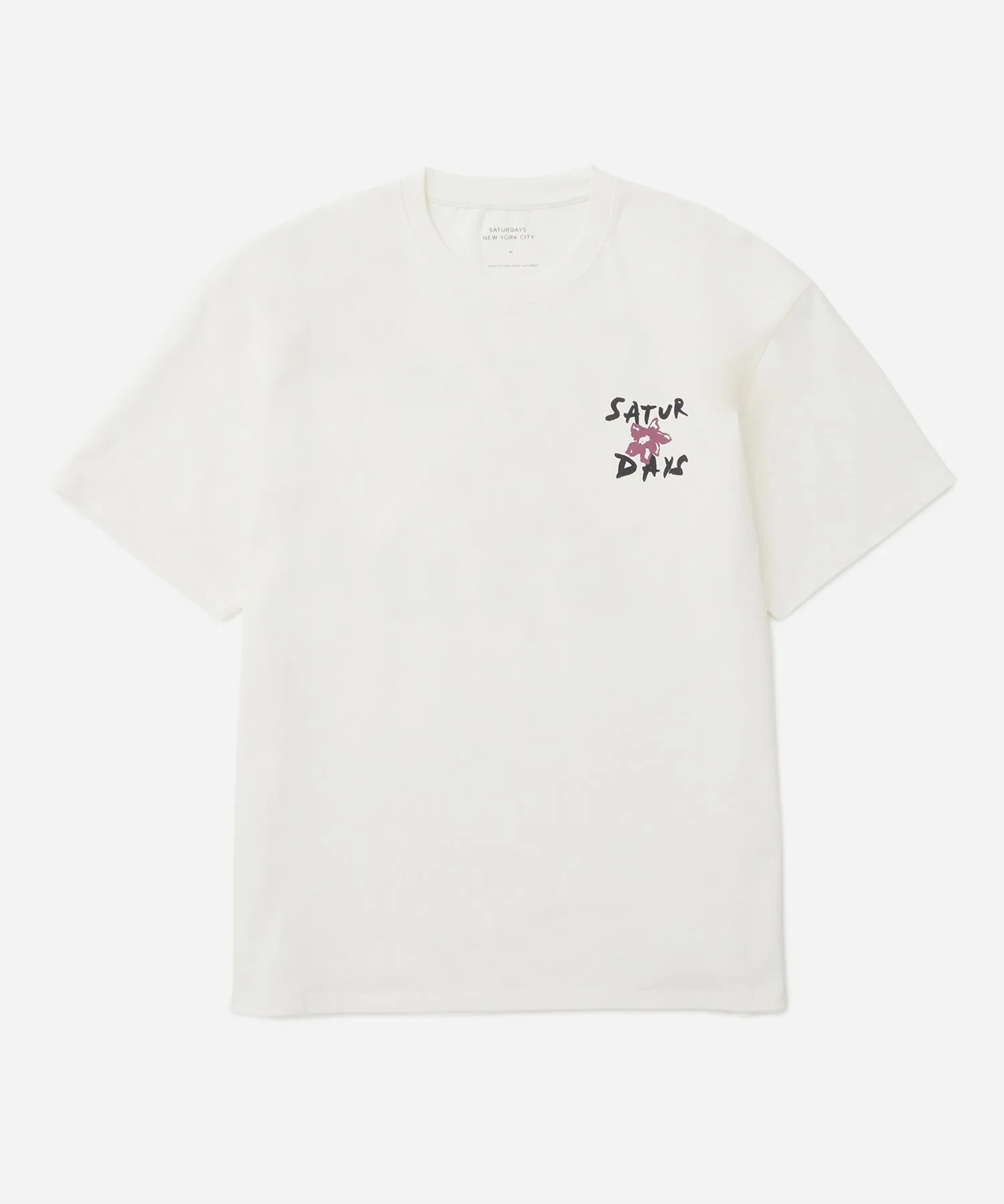 Flower Relaxed SS Tee sold by Saturdays New York City product image thumbnail 2