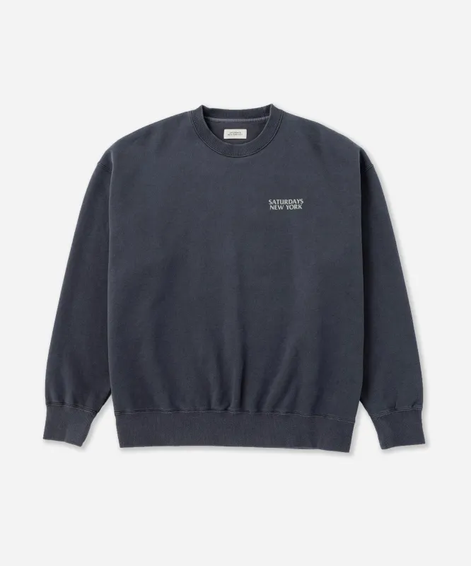 Ari Relaxed Ozone Washed Sweatshirt sold by Saturdays New York City