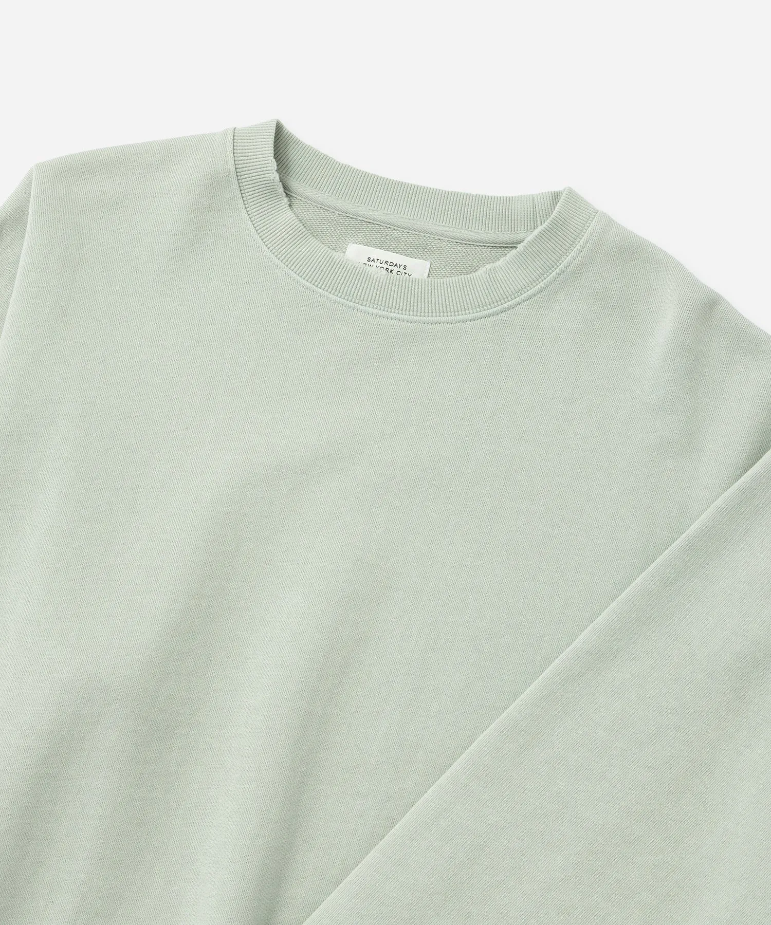 Bowery Garment Dyed Slash Sweatshirt sold by Saturdays New York City product image thumbnail 5