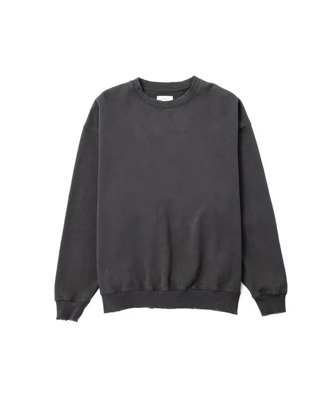 Bowery Garment Dyed Slash Sweatshirt sold by Saturdays New York City