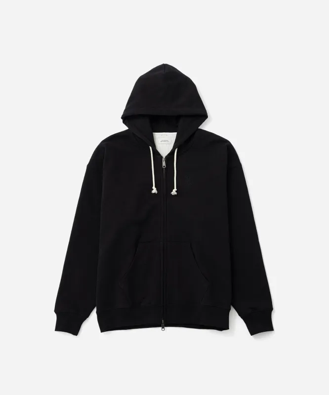 Canal Waffle Lined Zip Hoodie sold by Saturdays New York City