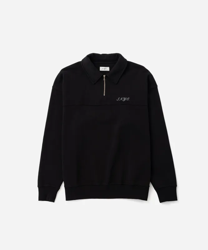 Mott Relaxed Quarter Zip Sweatshirt sold by Saturdays New York City