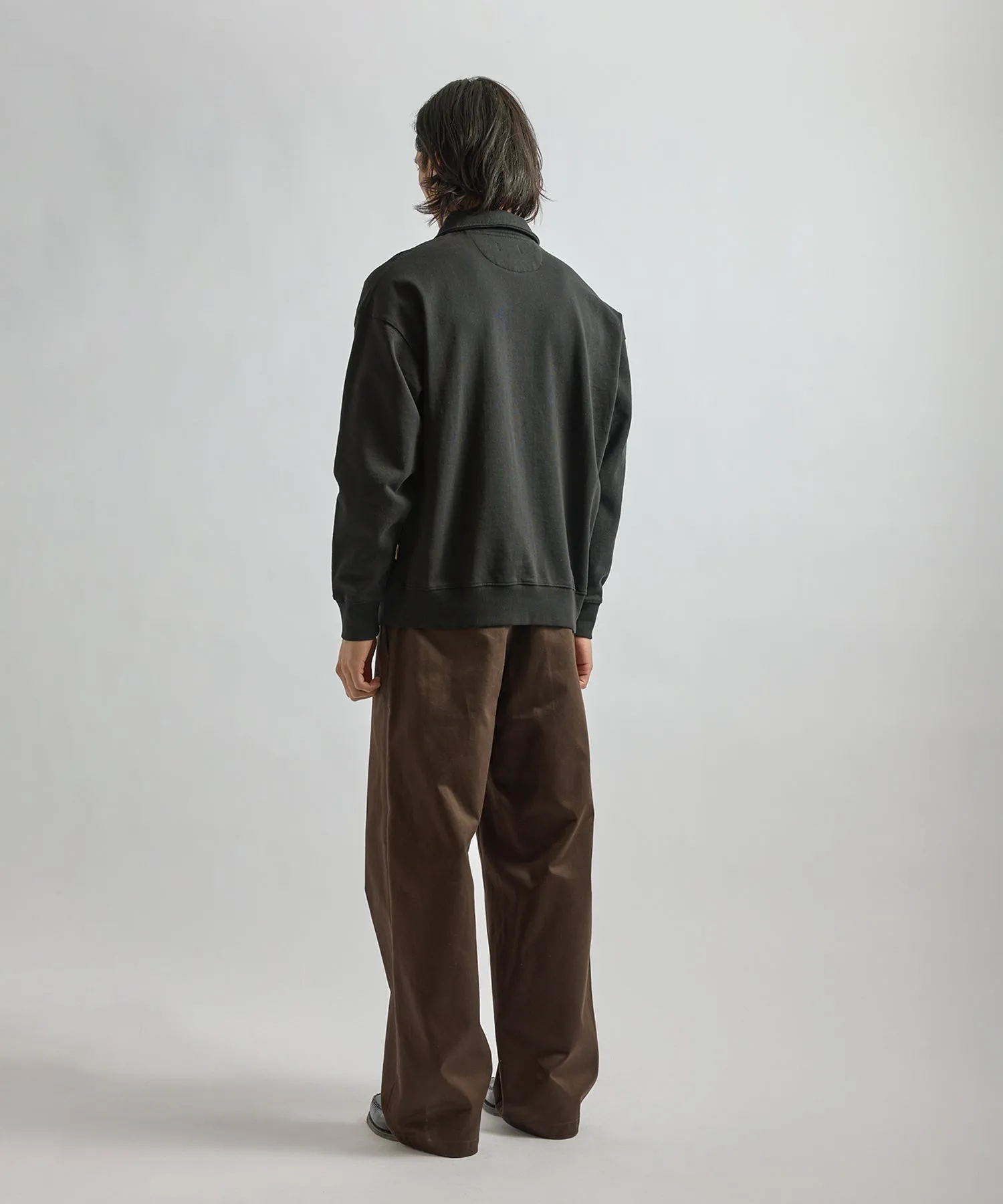 Mott Relaxed Quarter Zip Sweatshirt sold by Saturdays New York City product image thumbnail 4