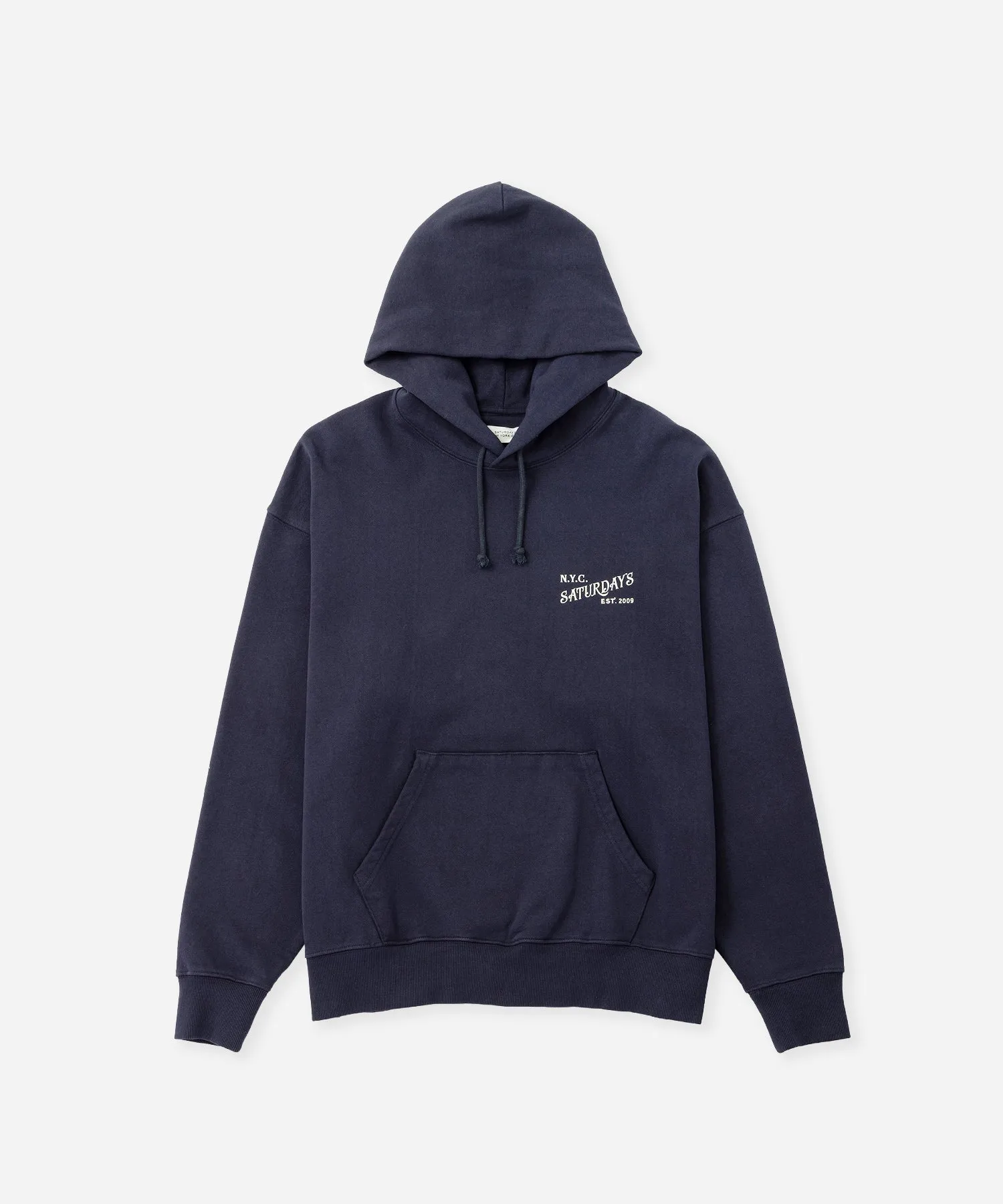 Warren Vintage Serif Relaxed Hoodie sold by Saturdays New York City