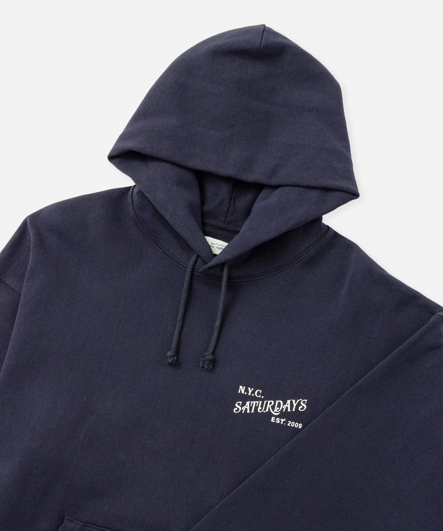 Warren Vintage Serif Relaxed Hoodie sold by Saturdays New York City product image thumbnail 5