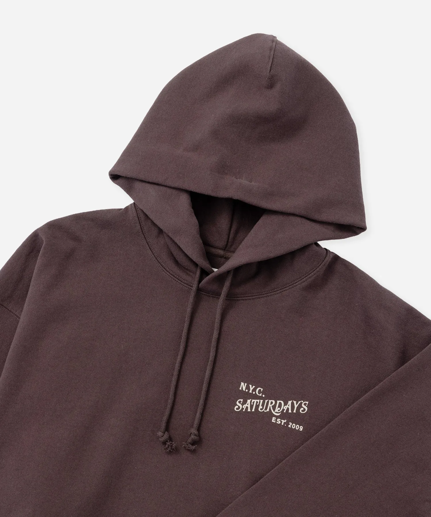 Warren Vintage Serif Relaxed Hoodie sold by Saturdays New York City product image thumbnail 5