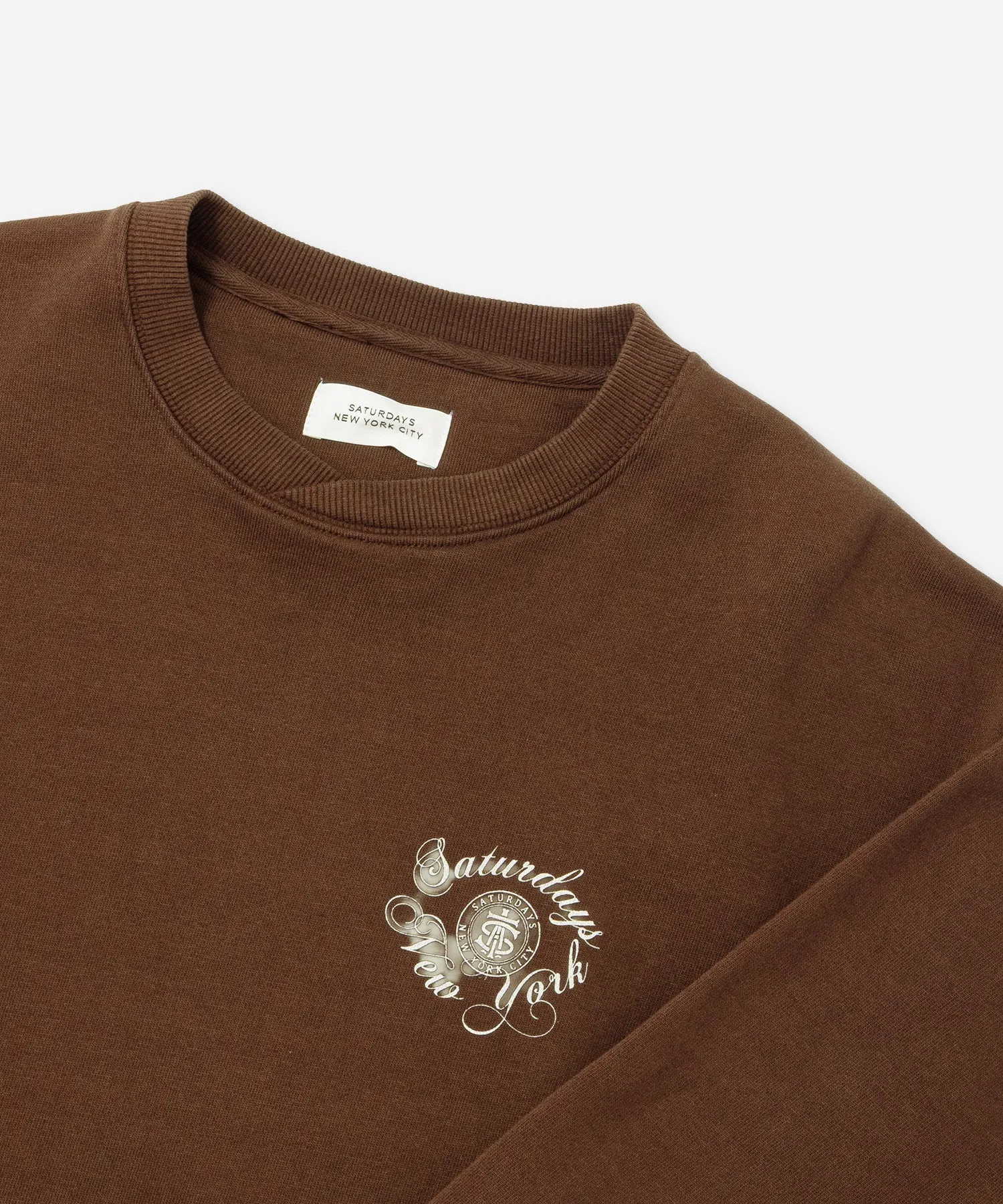 Bowery Loofah Collar Sweatshirt sold by Saturdays New York City product image thumbnail 5