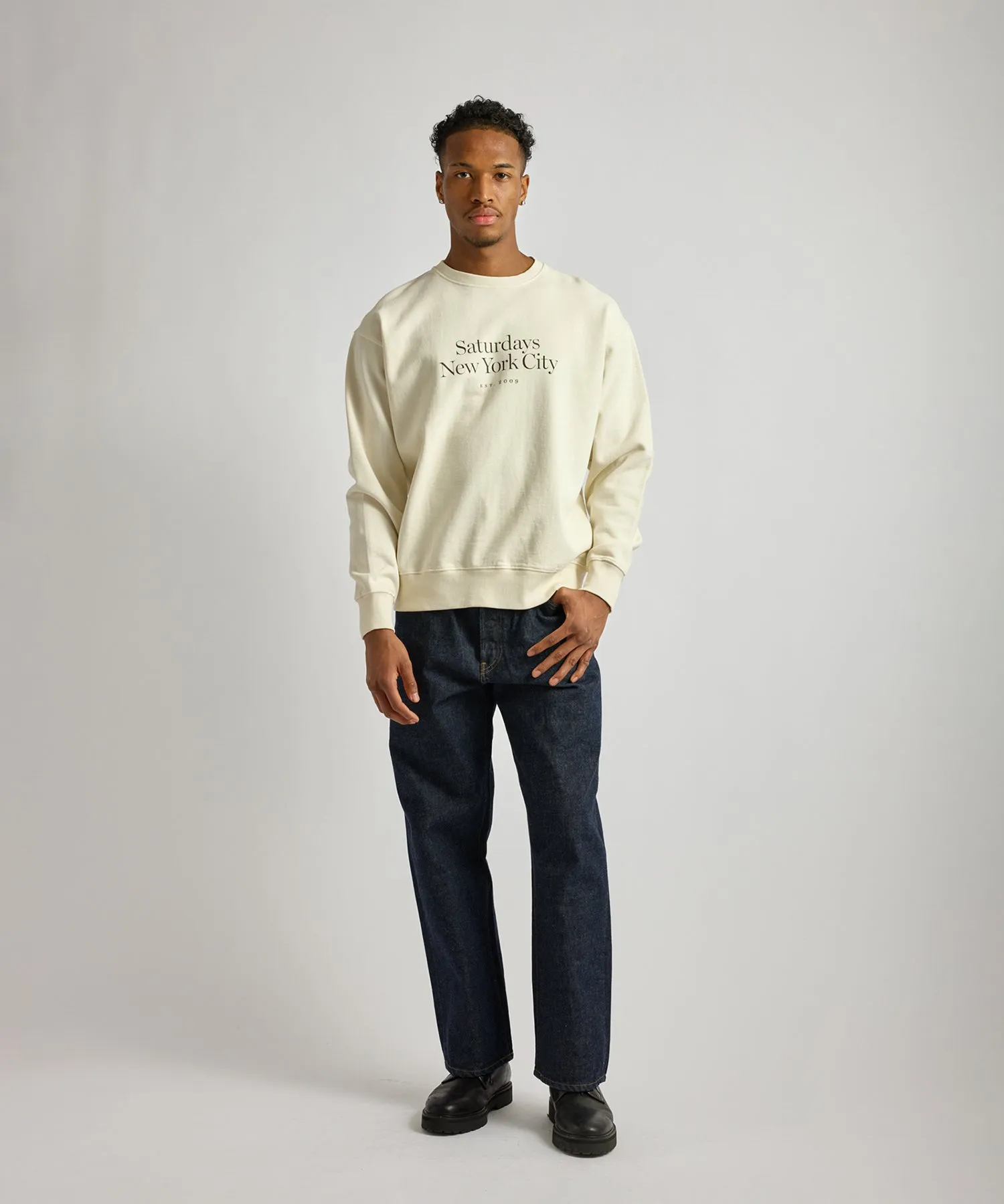 Bowery Miller Standard Crew Sweatshirt sold by Saturdays New York City product image thumbnail 3