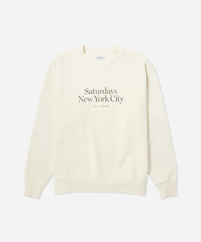 Bowery Miller Standard Crew Sweatshirt sold by Saturdays New York City