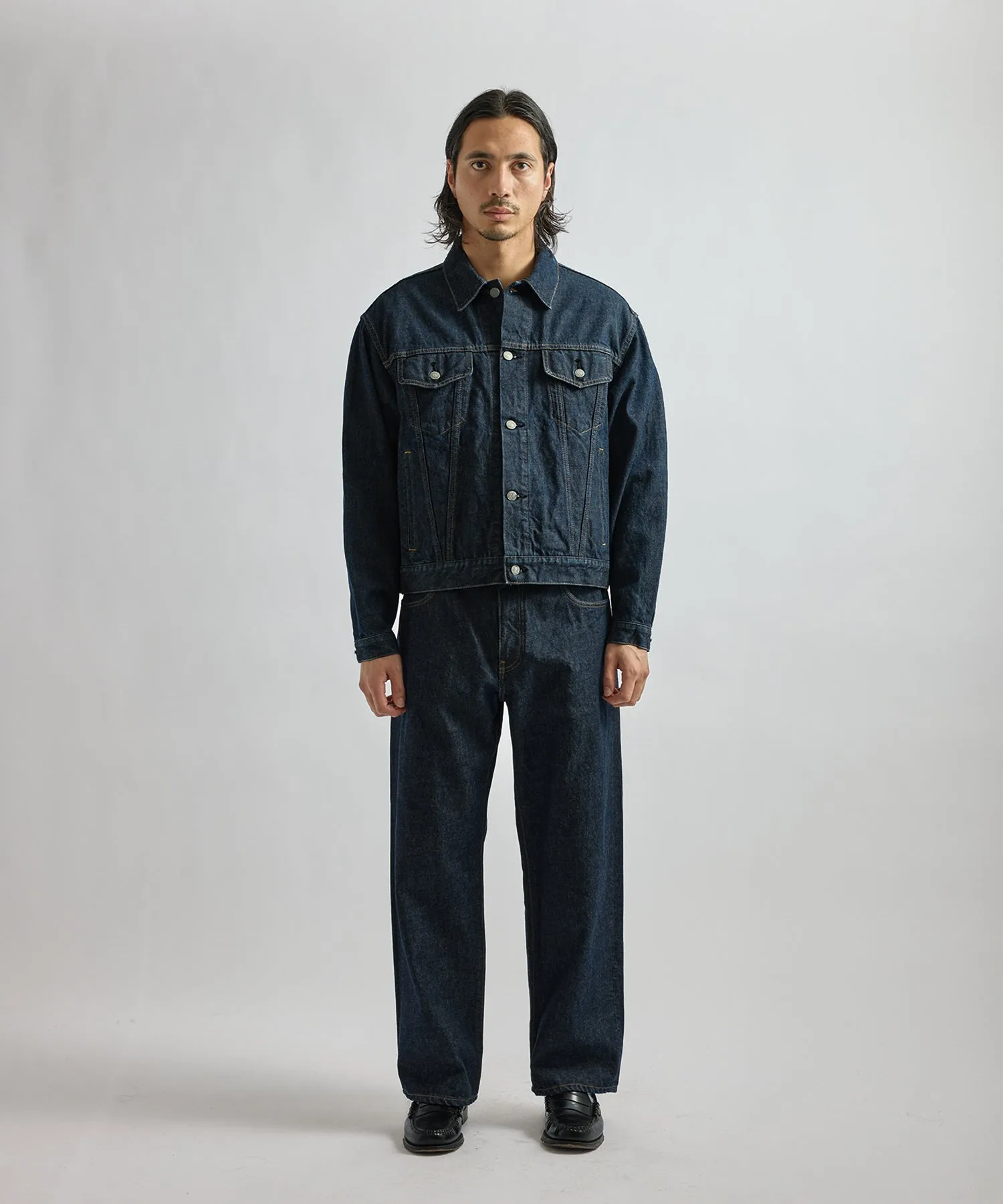 Emil Rinsed Denim Jacket sold by Saturdays New York City product image thumbnail 3