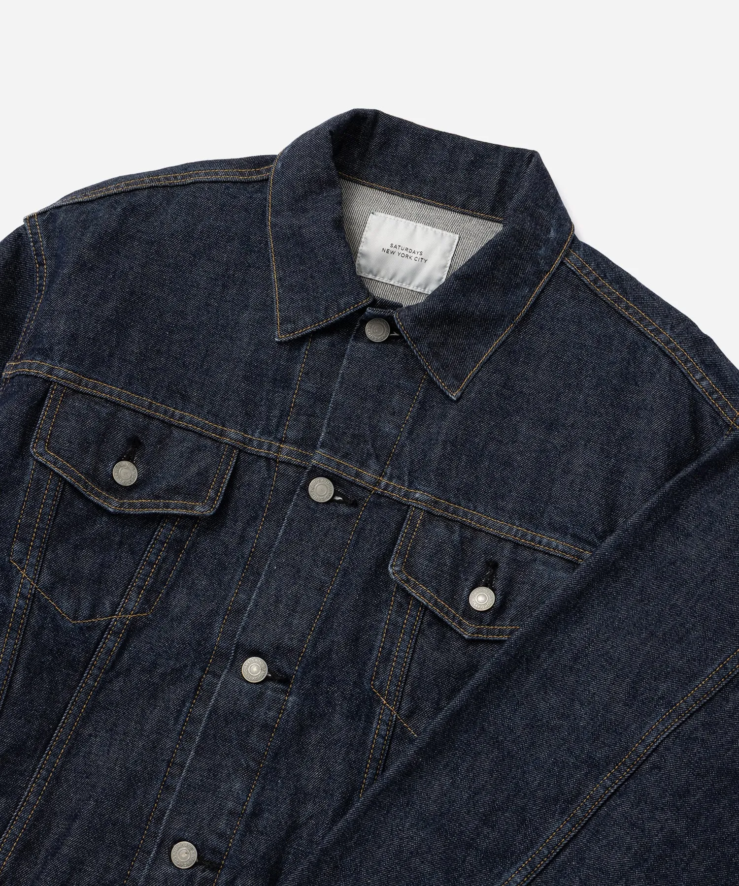 Emil Rinsed Denim Jacket sold by Saturdays New York City product image thumbnail 5