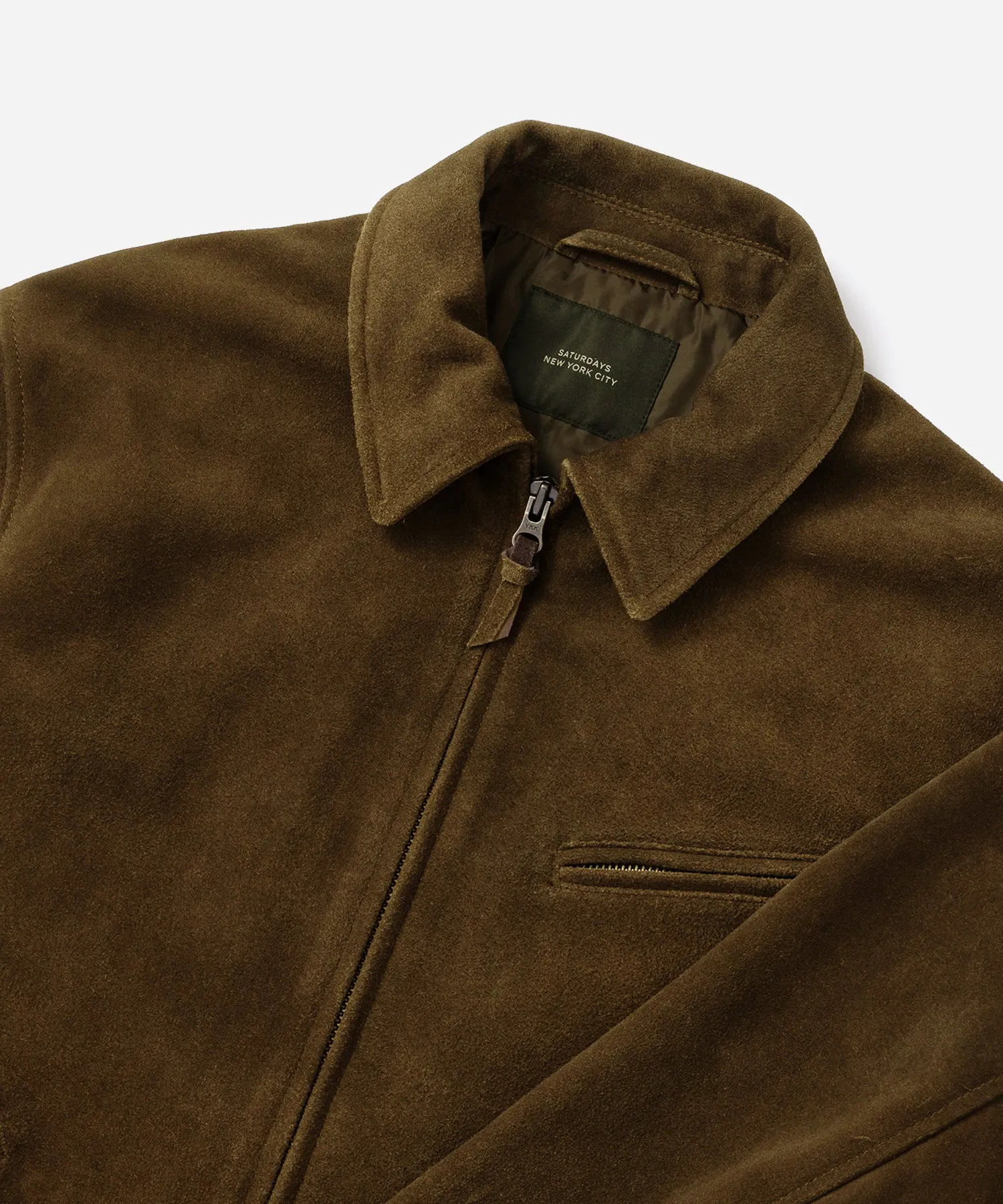 Harrison Suede Jacket sold by Saturdays New York City product image thumbnail 5