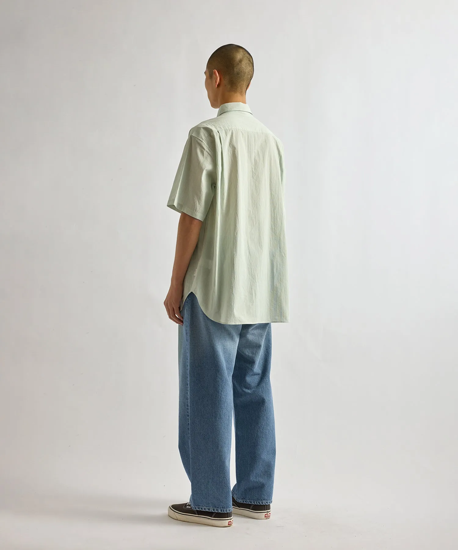 Bruce Stripe Short Sleeve Shirt sold by Saturdays New York City product image thumbnail 4