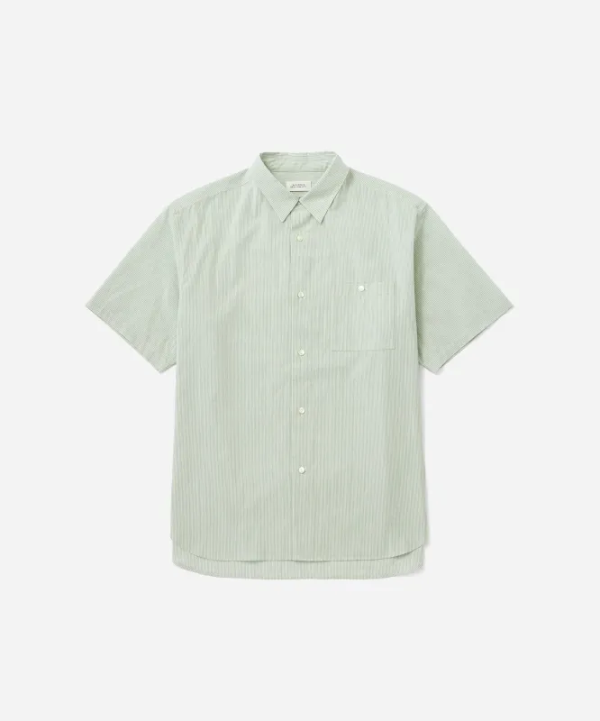 Bruce Stripe Short Sleeve Shirt sold by Saturdays New York City