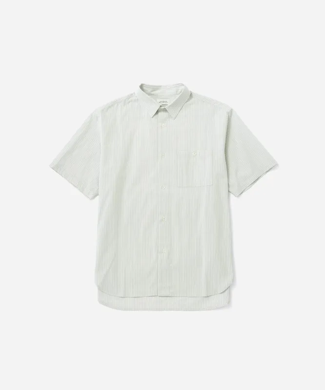 Bruce Stripe Short Sleeve Shirt sold by Saturdays New York City