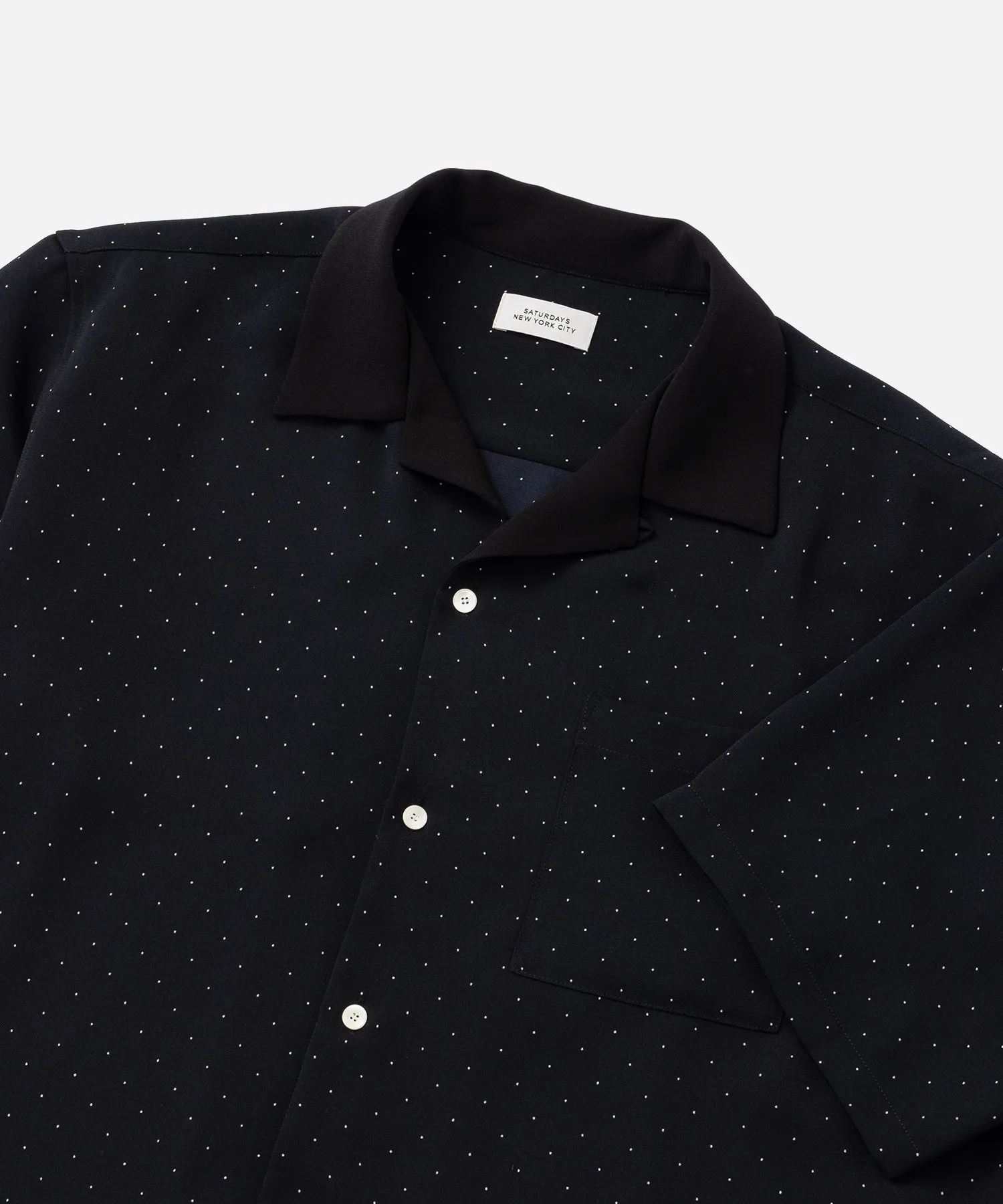 Hester Dot Print Short Sleeve Shirt sold by Saturdays New York City product image thumbnail 5