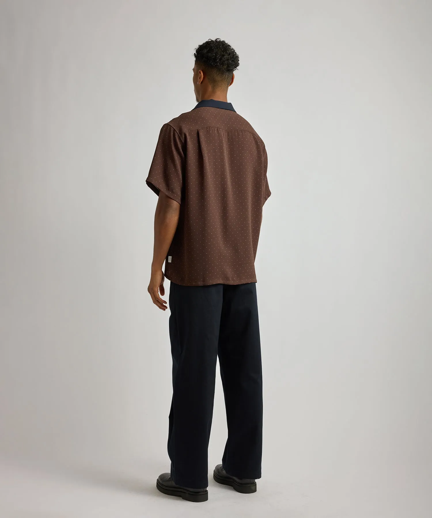 Hester Dot Print Short Sleeve Shirt sold by Saturdays New York City product image thumbnail 4