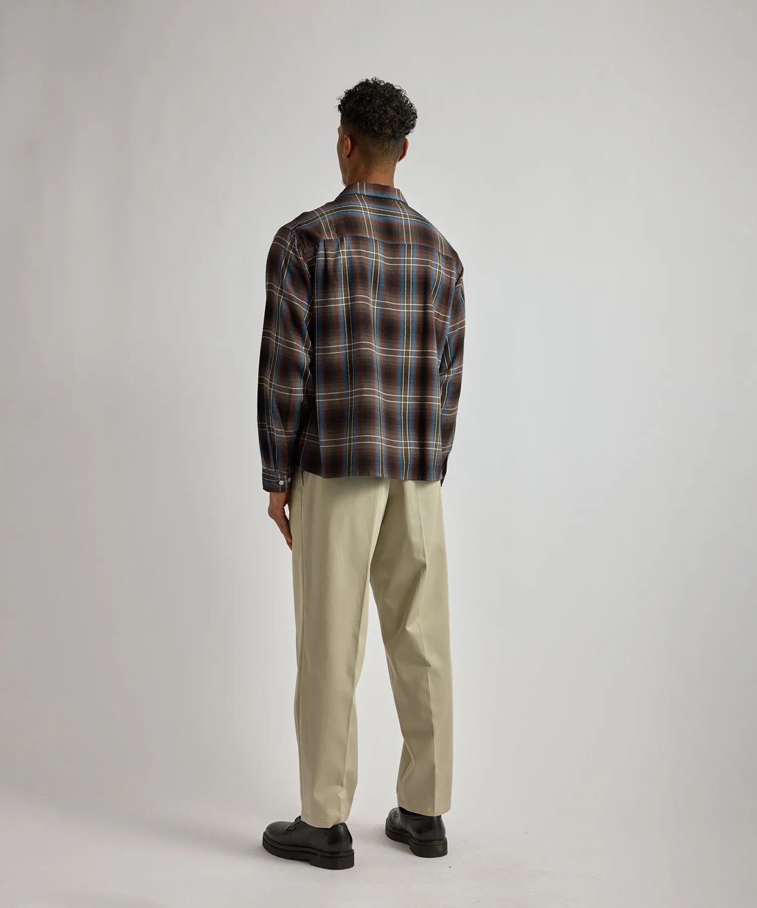 Marco Vintage Check Long Sleeve Shirt sold by Saturdays New York City product image thumbnail 4