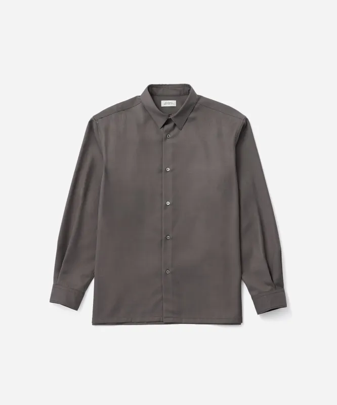 Kenmare Tropical Wool Long Sleeve Shirt sold by Saturdays New York City