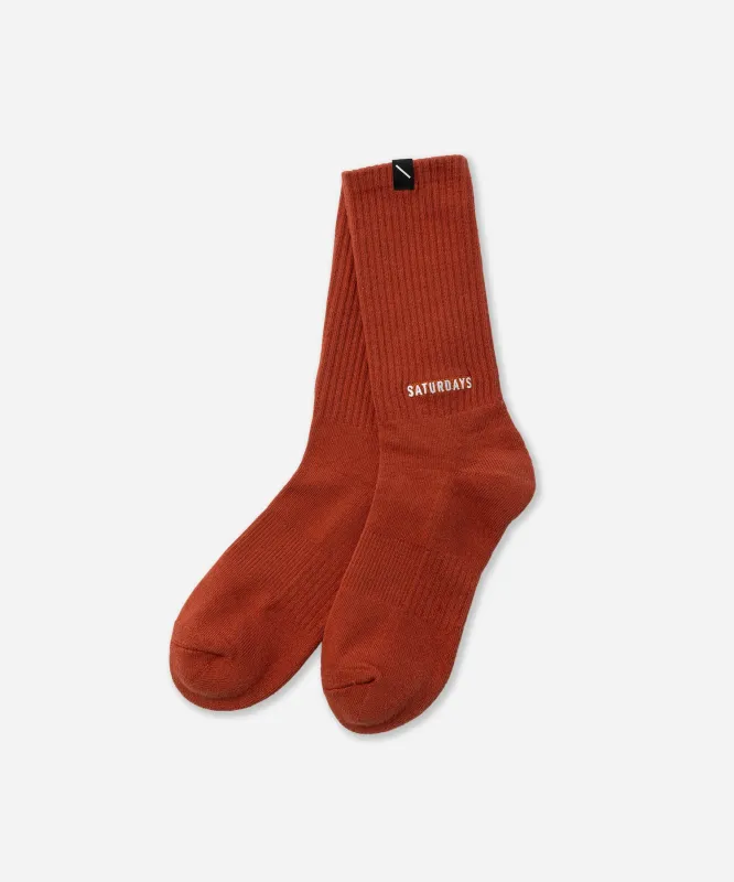Saturdays Ankle Logo Socks sold by Saturdays New York City