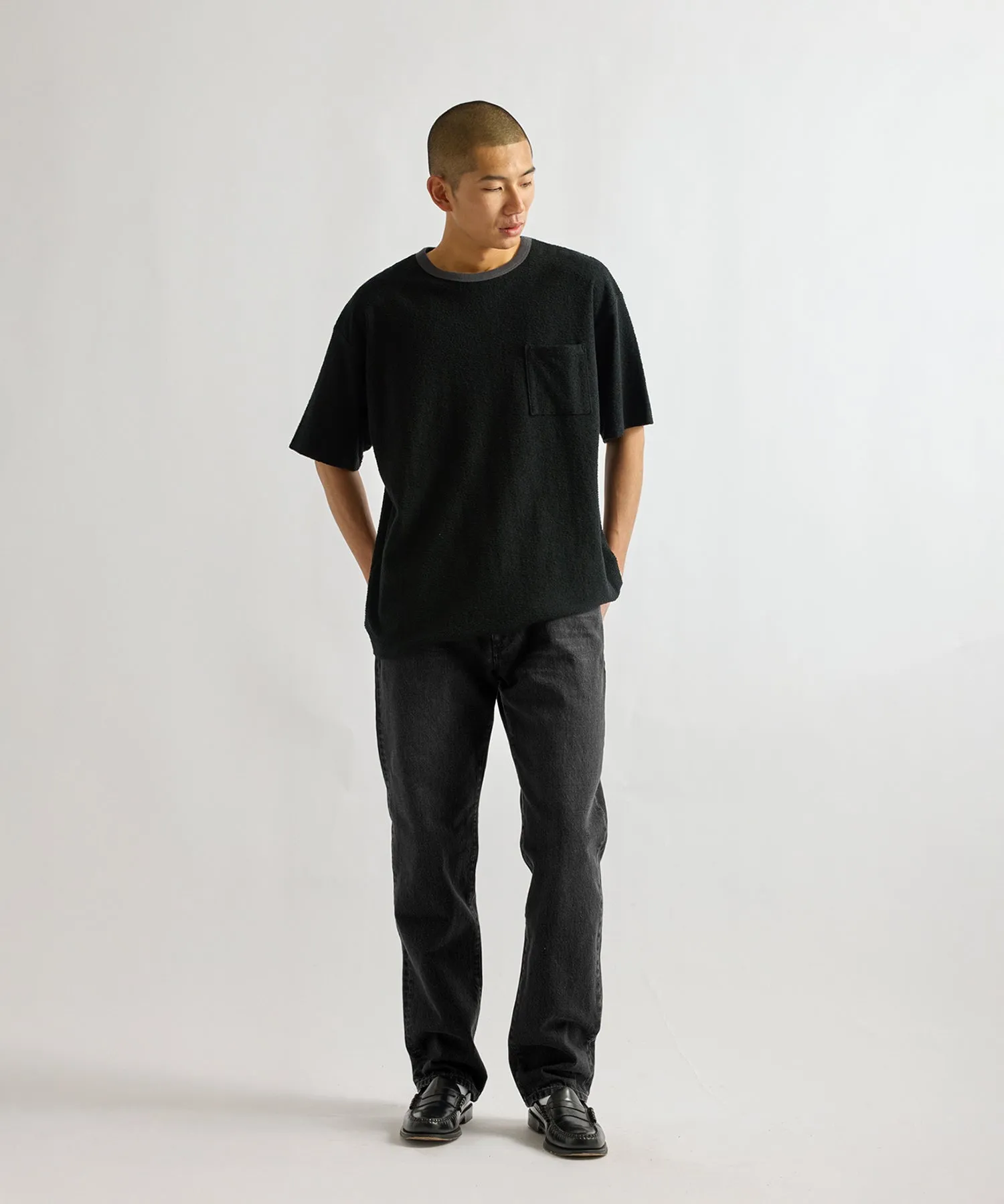 Ringer Pile Relaxed Short Sleeve Tee sold by Saturdays New York City product image thumbnail 3