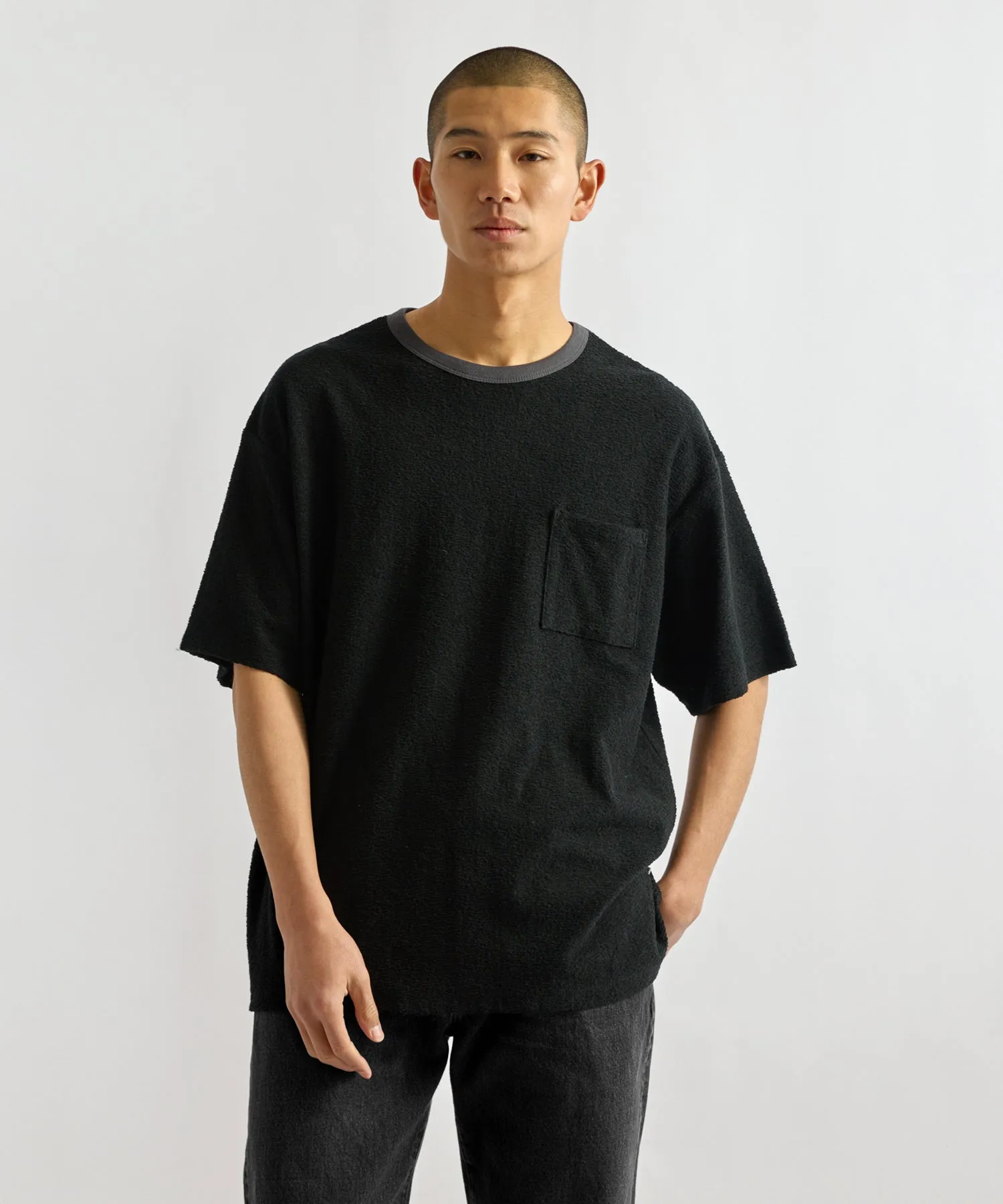 Ringer Pile Relaxed Short Sleeve Tee sold by Saturdays New York City product image thumbnail 2