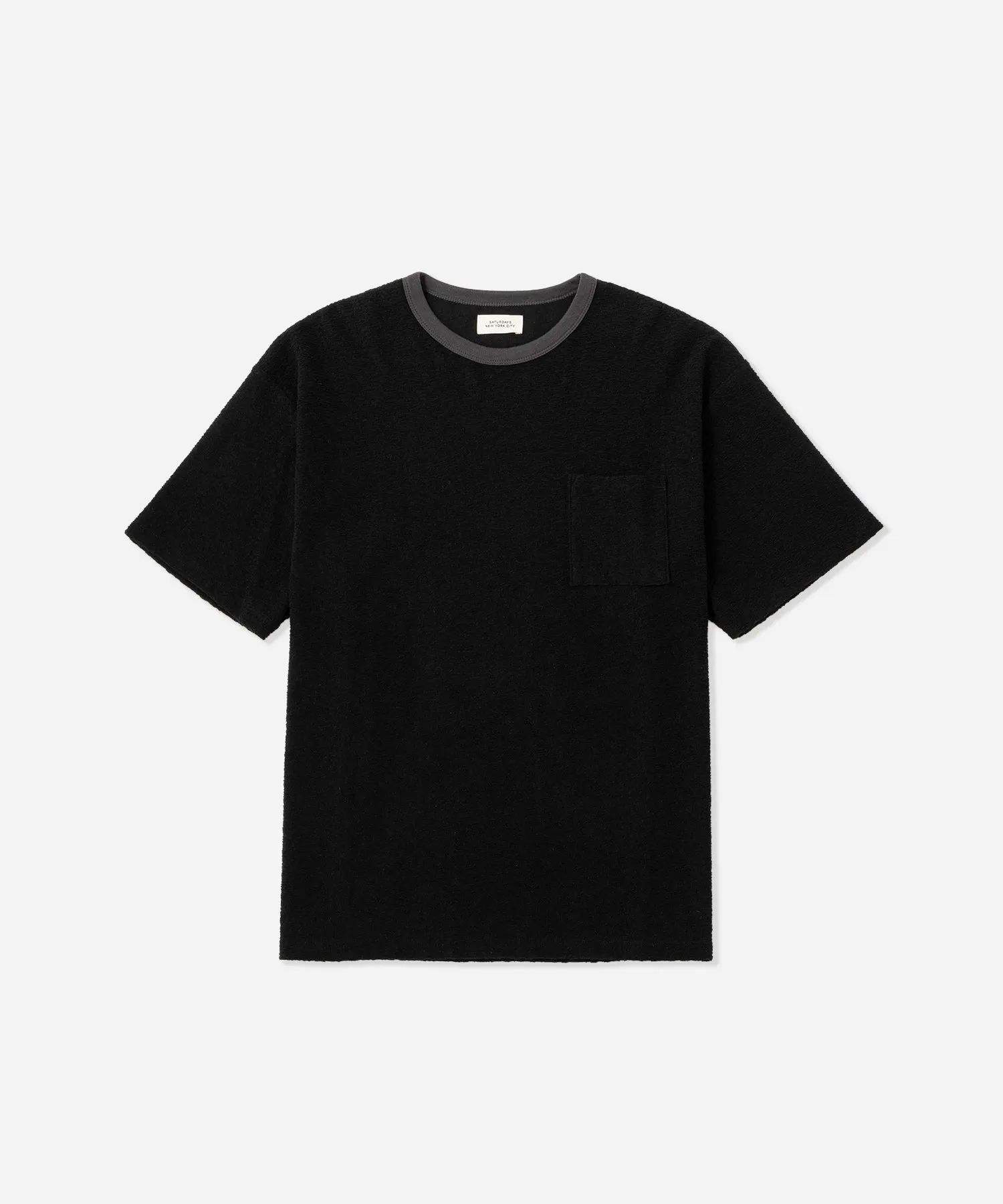 Ringer Pile Relaxed Short Sleeve Tee sold by Saturdays New York City