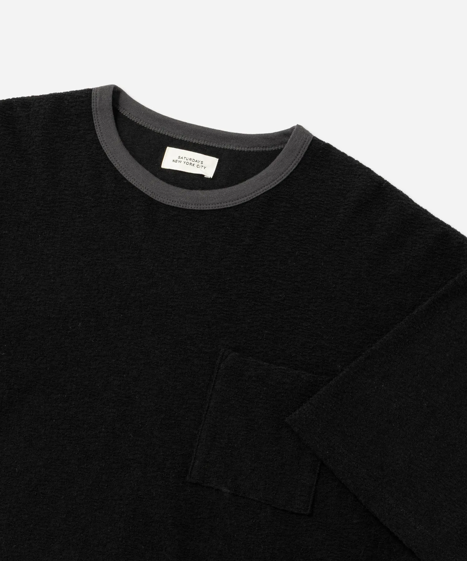 Ringer Pile Relaxed Short Sleeve Tee sold by Saturdays New York City product image thumbnail 5