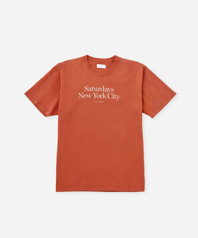 Miller Standard Short Sleeve Tee sold by Saturdays New York City