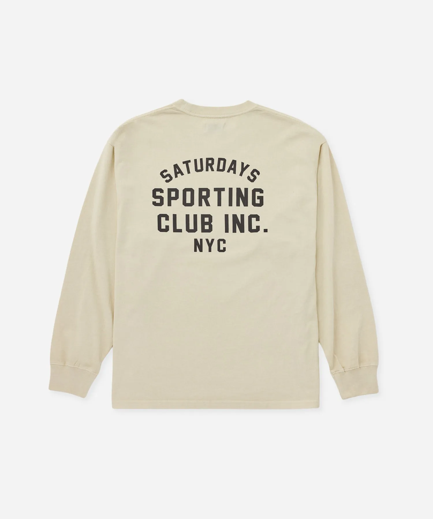 Collegiate Printed Long Sleeve Tee sold by Saturdays New York City product image thumbnail 5