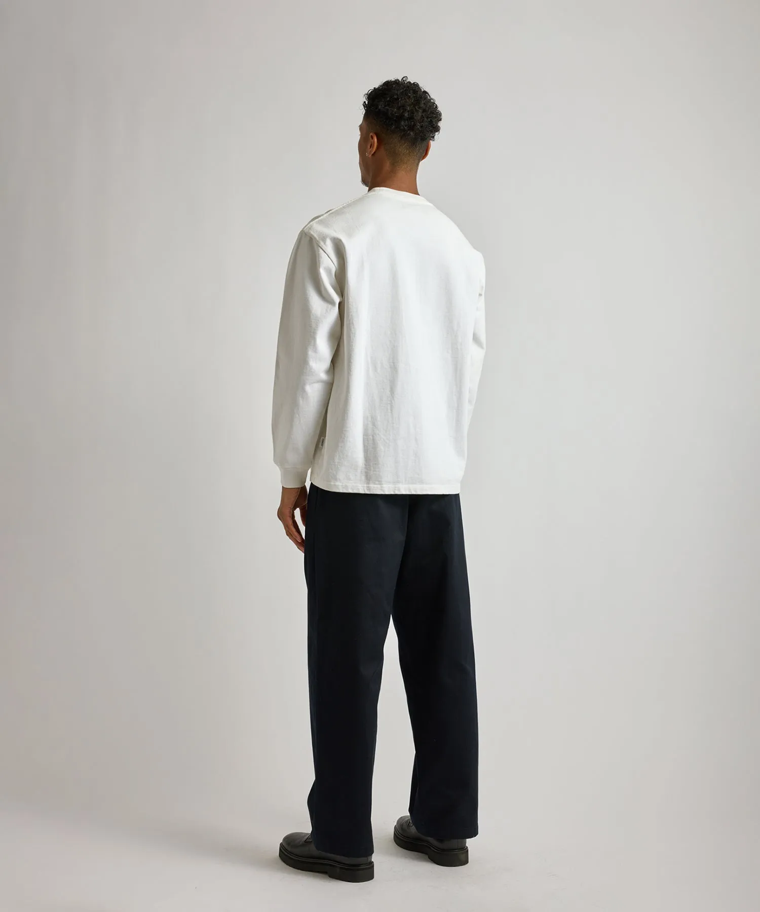 Max Weight Vintage Serif Long Sleeve Tee sold by Saturdays New York City product image thumbnail 4