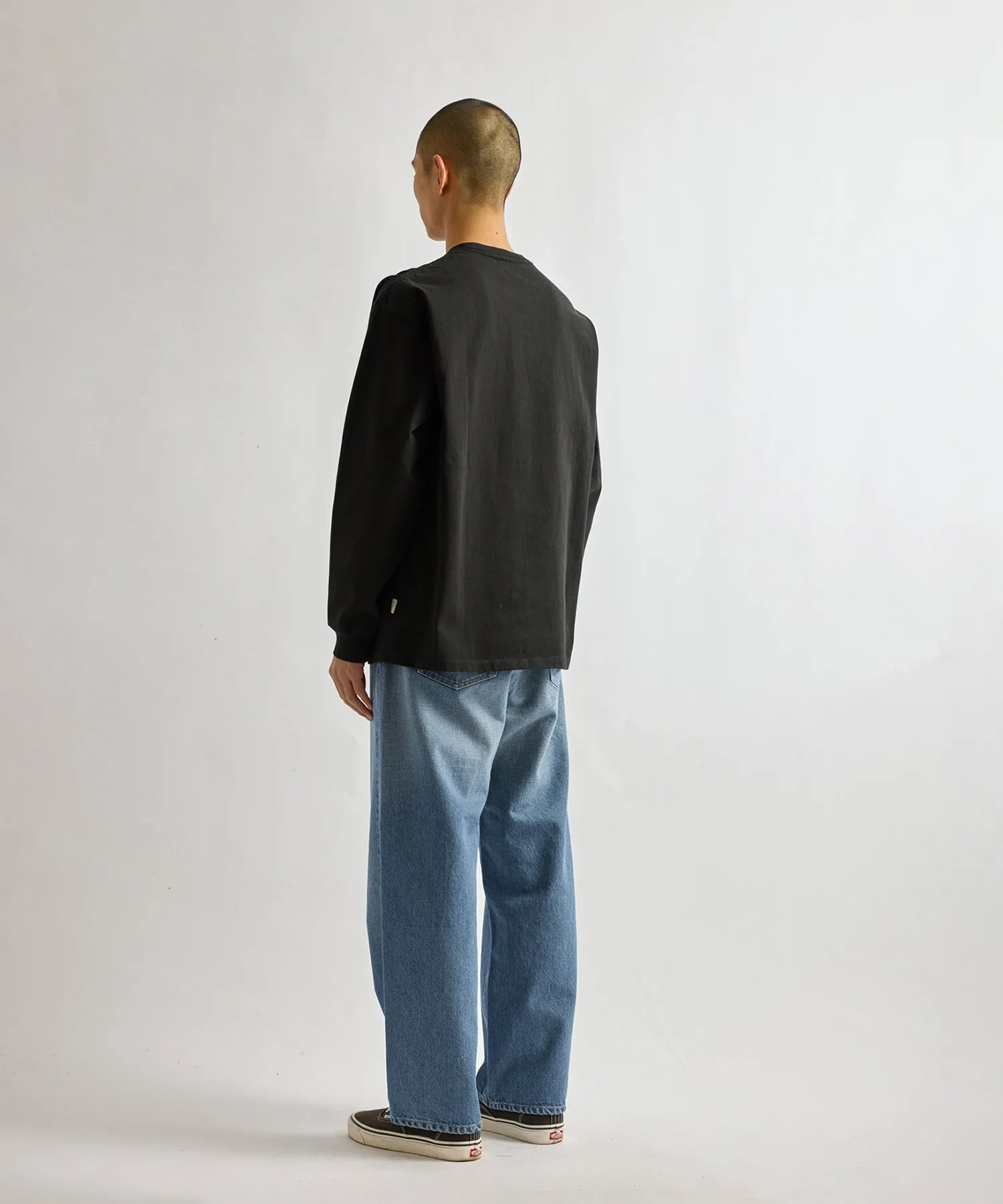 Max Weight Vintage Serif Long Sleeve Tee sold by Saturdays New York City product image thumbnail 4