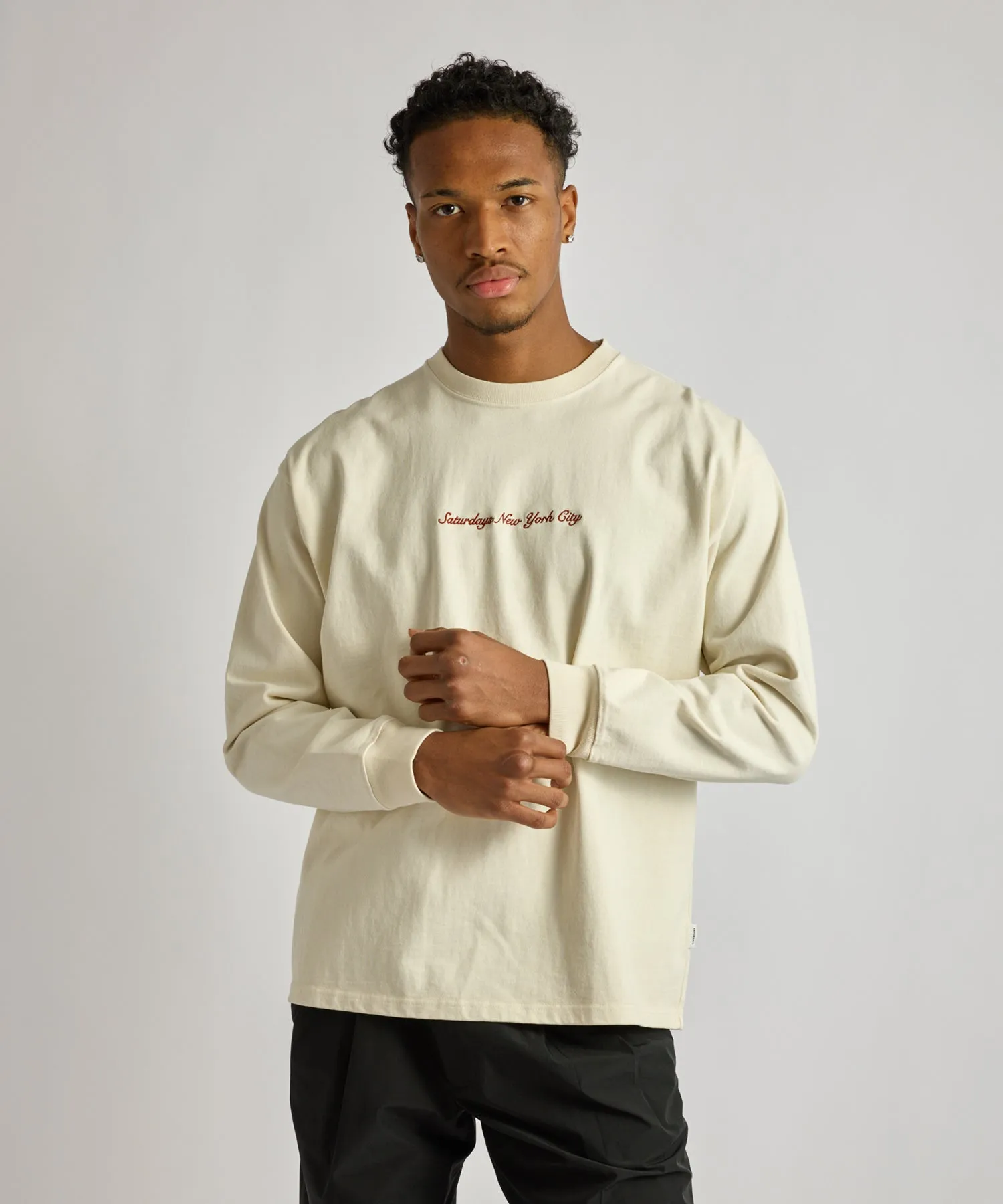 Max Weight Pigment Dyed Tee sold by Saturdays New York City product image thumbnail 2