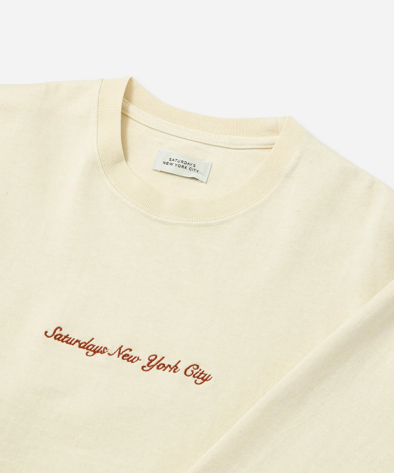 Max Weight Pigment Dyed Tee sold by Saturdays New York City product image thumbnail 5