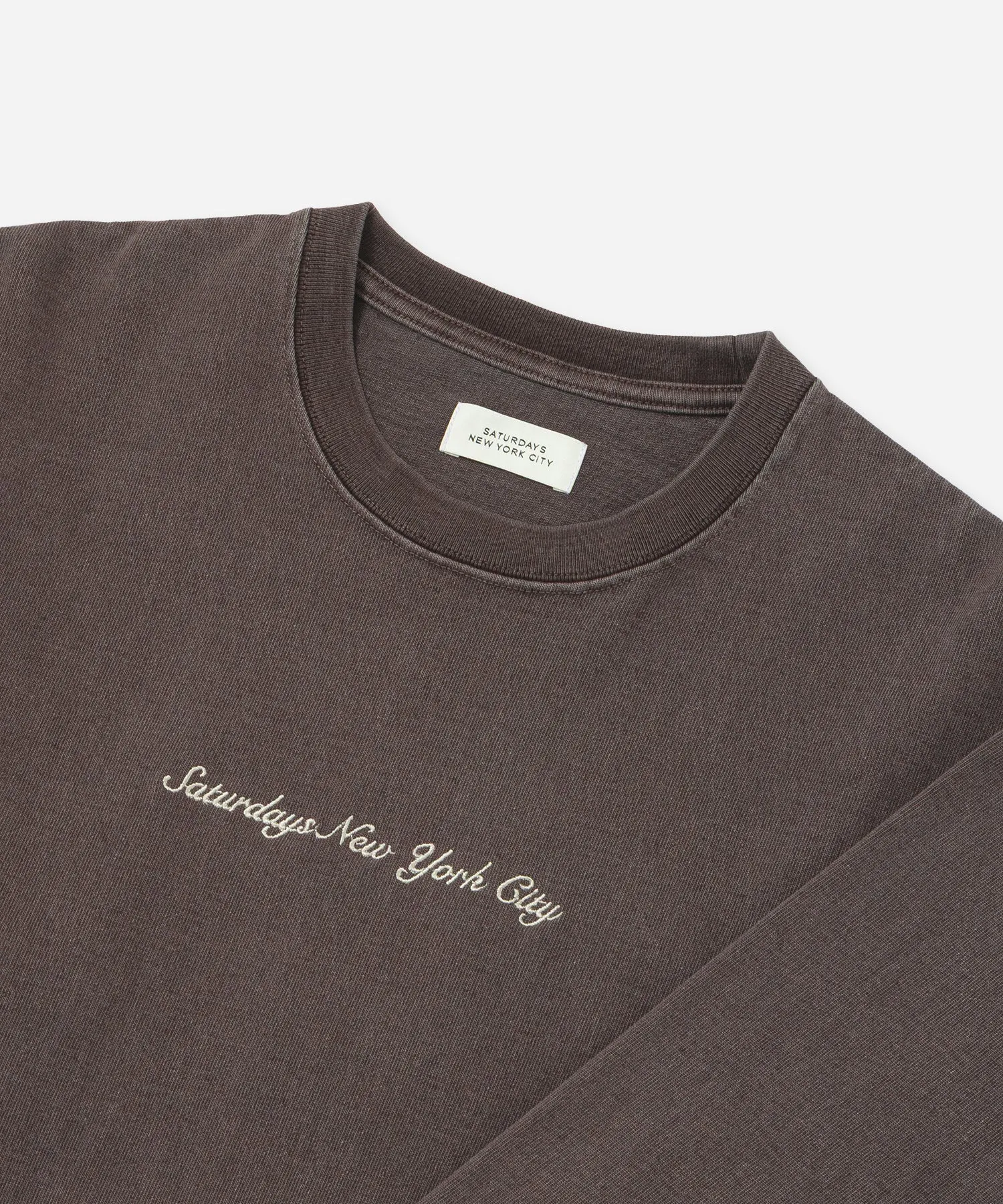 Max Weight Pigment Dyed Tee sold by Saturdays New York City product image thumbnail 5