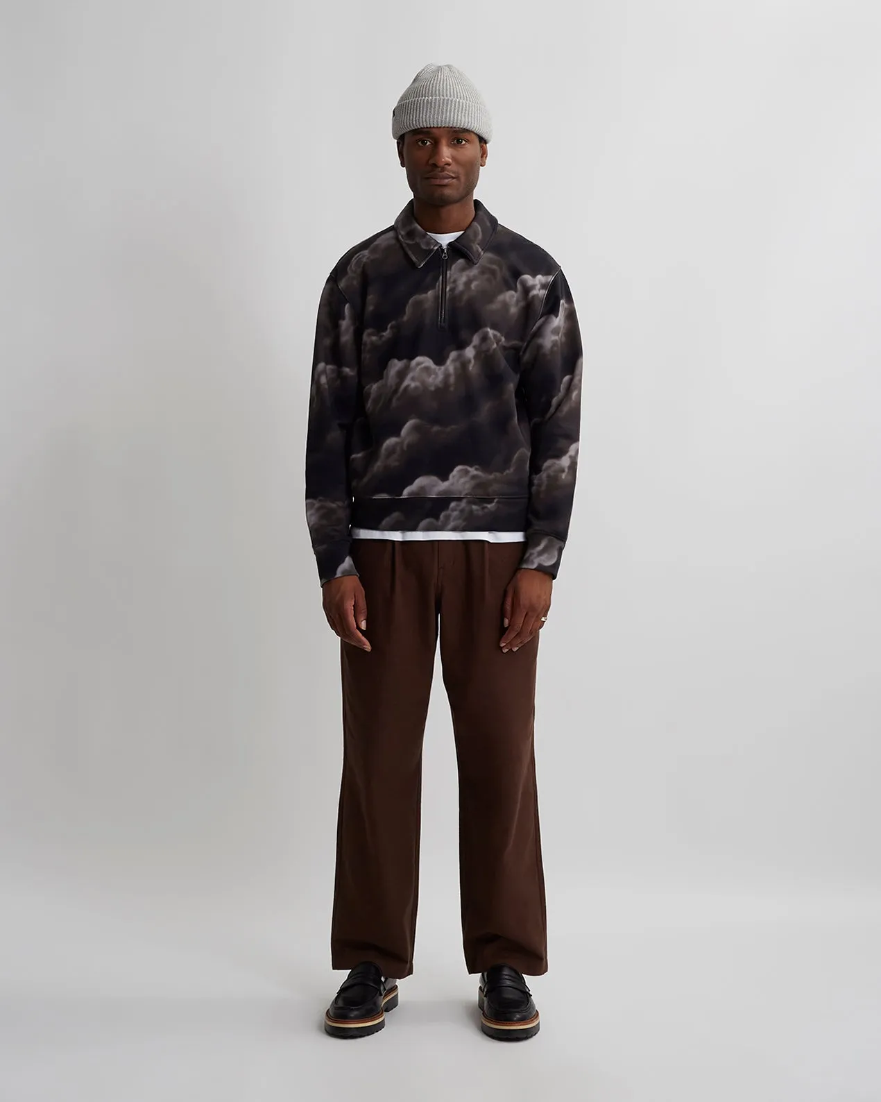 Mott Cloudscape Quarter Zip sold by Saturdays New York City product image thumbnail 3