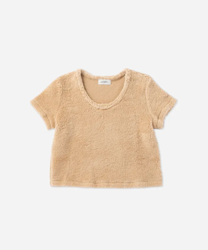 Alexis Shearling Tee made by Saturdays New York City