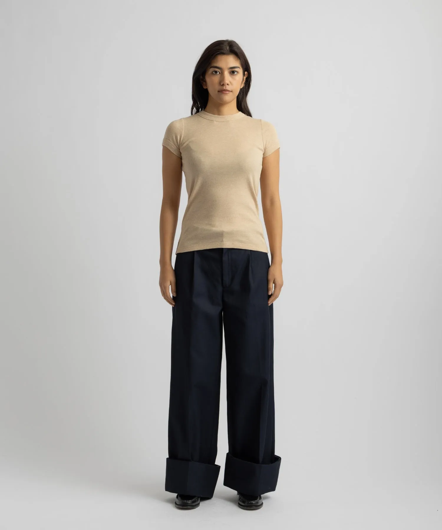 Naomi Ribbed Tee sold by Saturdays New York City product image thumbnail 3