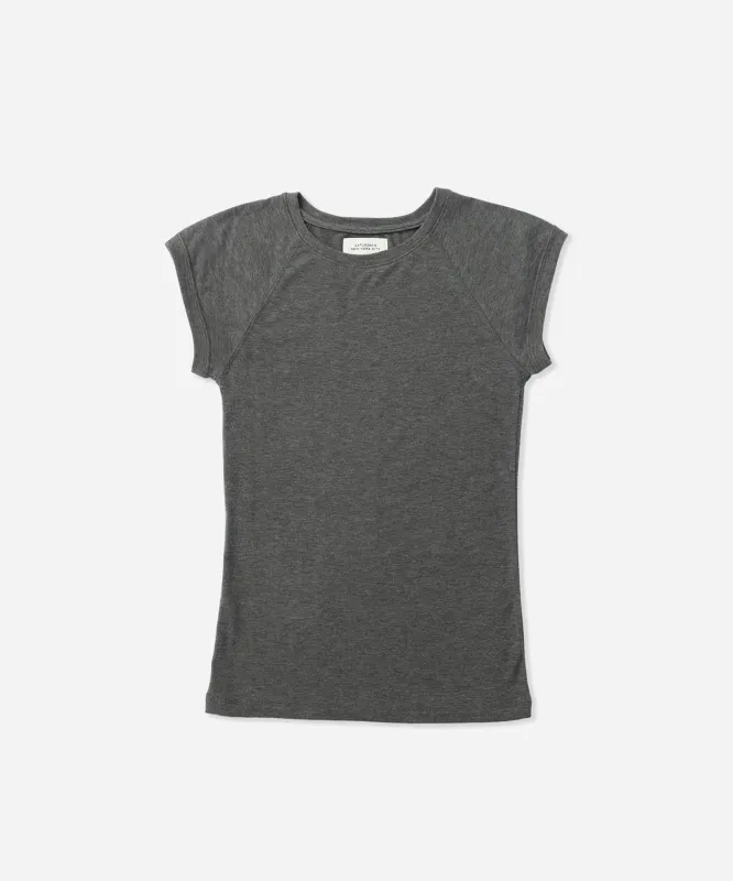 Bree Capped Sleeve Tee sold by Saturdays New York City