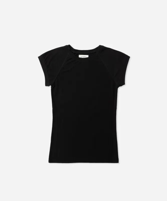 Bree Capped Sleeve Tee sold by Saturdays New York City