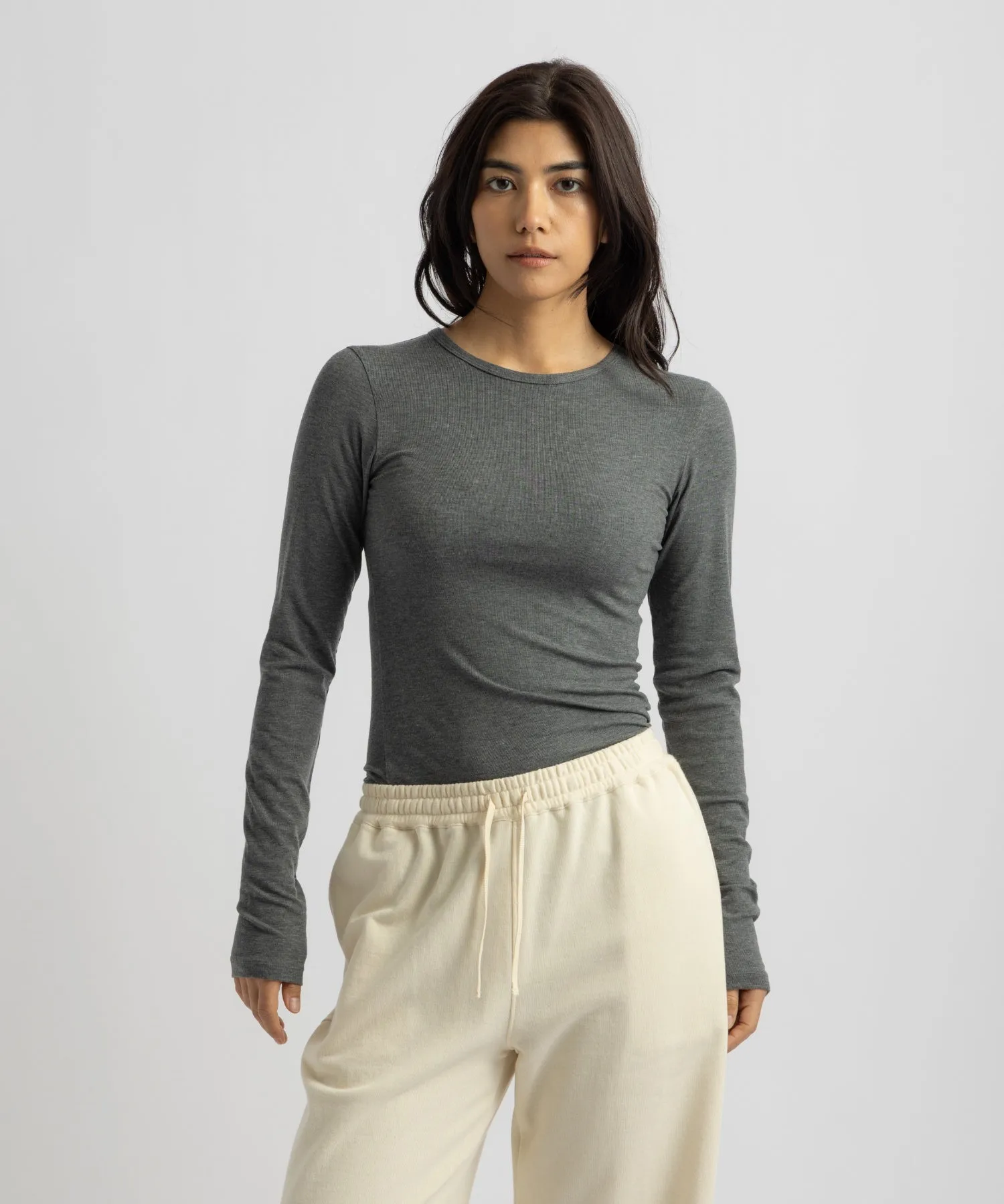 Steff Fitted Long Sleeve Top sold by Saturdays New York City product image thumbnail 2