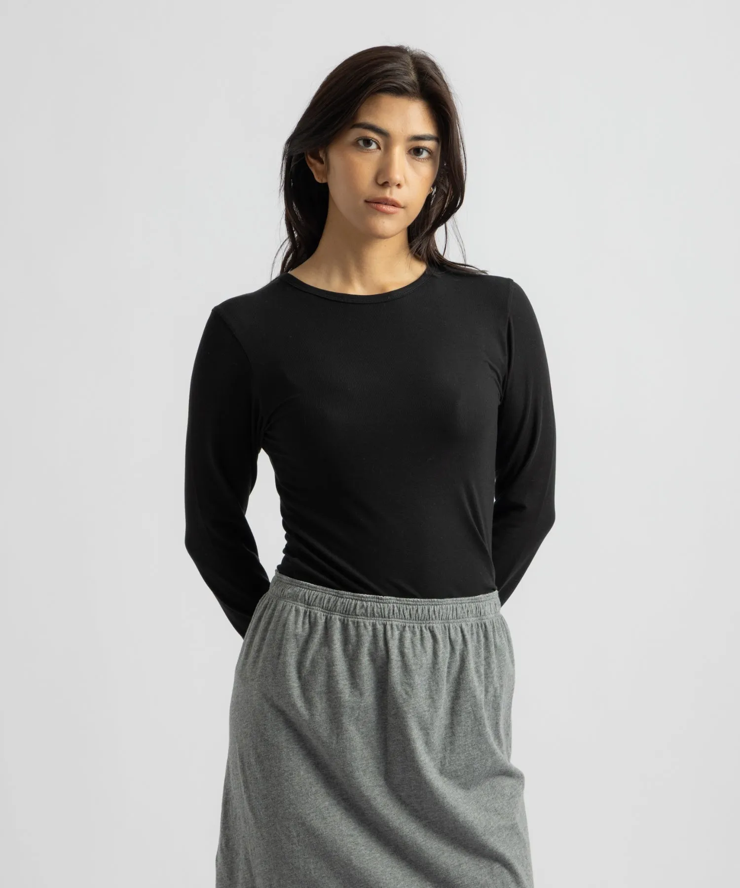 Steff Fitted Long Sleeve Top sold by Saturdays New York City product image thumbnail 2