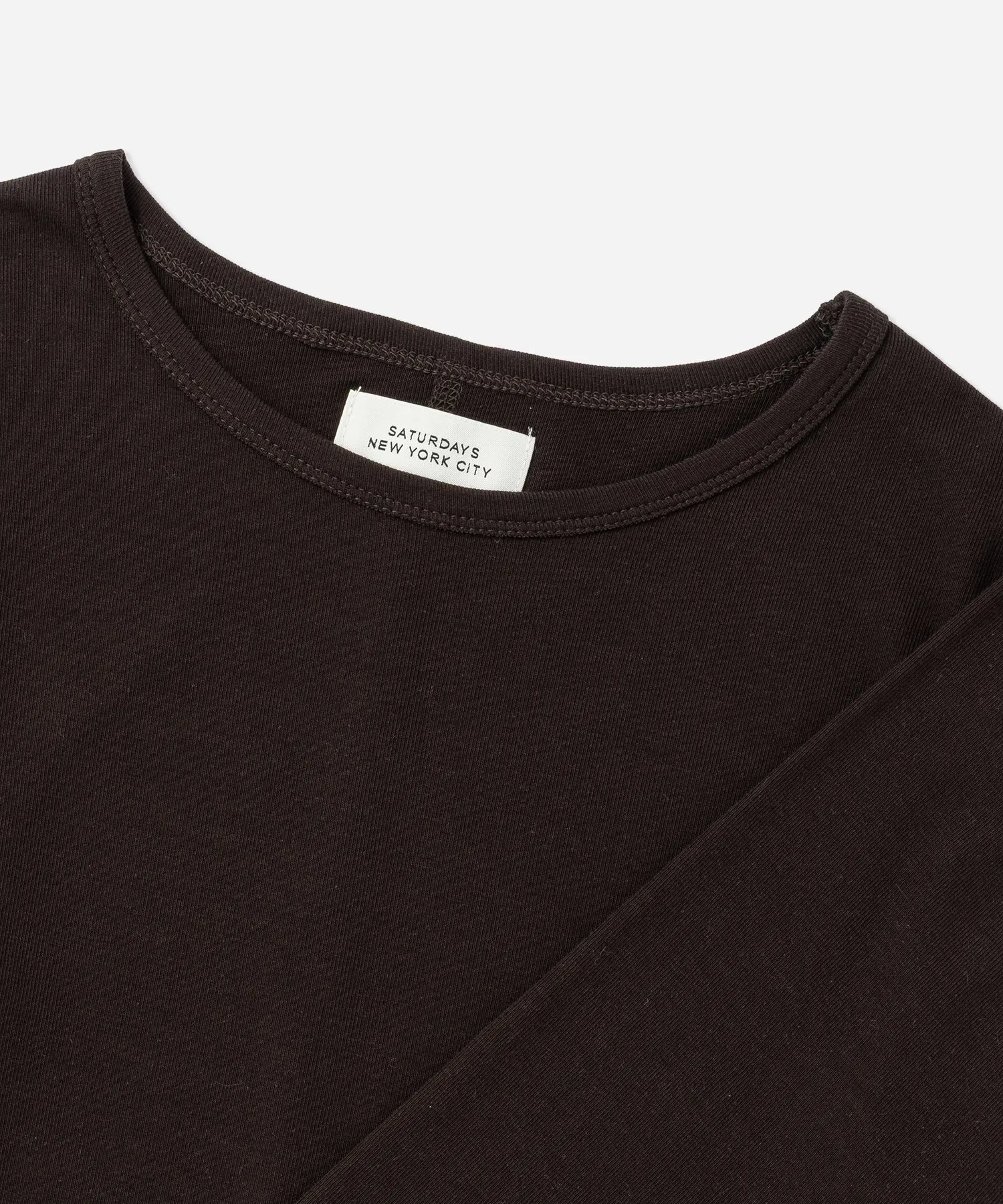 Steff Fitted Long Sleeve Top sold by Saturdays New York City product image thumbnail 5