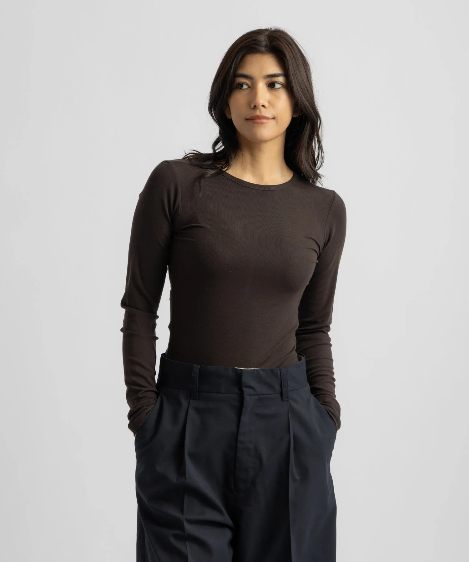 Steff Fitted Long Sleeve Top sold by Saturdays New York City product image thumbnail 2