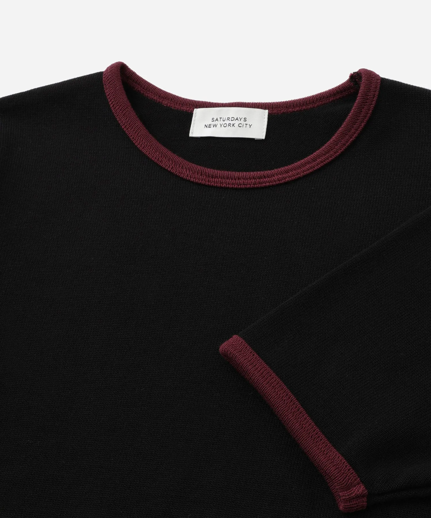Suzie Compact Knit Short Sleeve Top sold by Saturdays New York City product image thumbnail 5