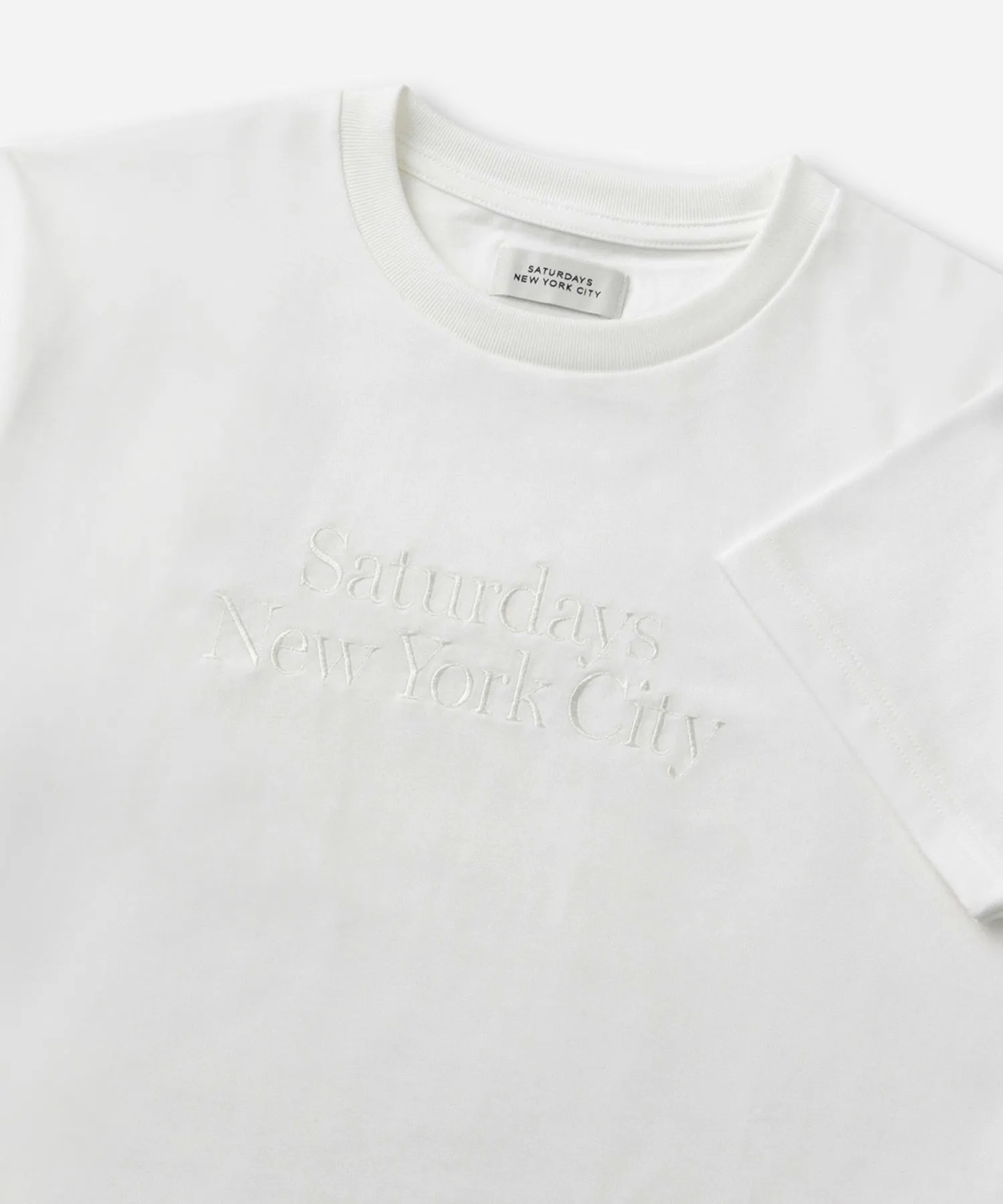 Miller Embroidered Short Sleeve Tee sold by Saturdays New York City product image thumbnail 3