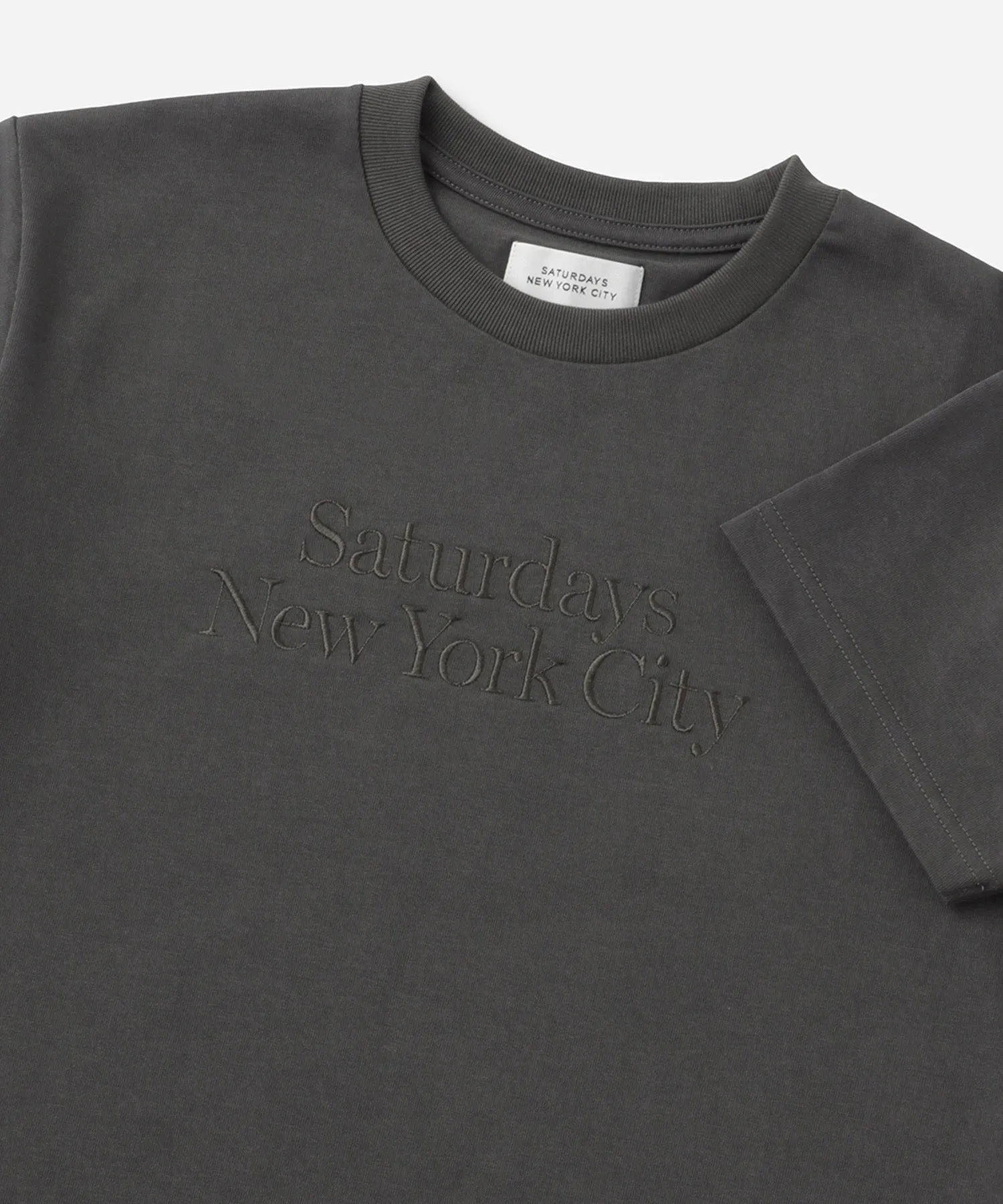 Miller Embroidered Short Sleeve Tee sold by Saturdays New York City product image thumbnail 2