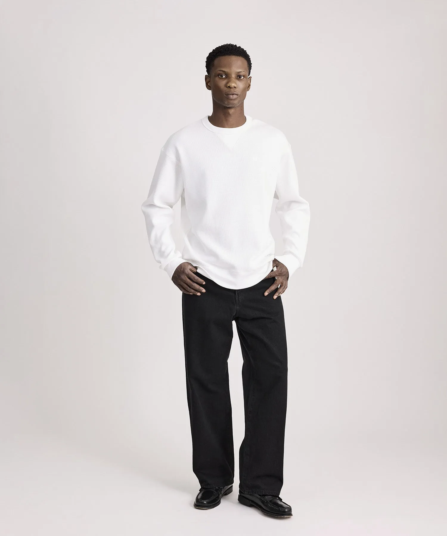 SNYC Waffle Relaxed Top sold by Saturdays New York City product image thumbnail 3