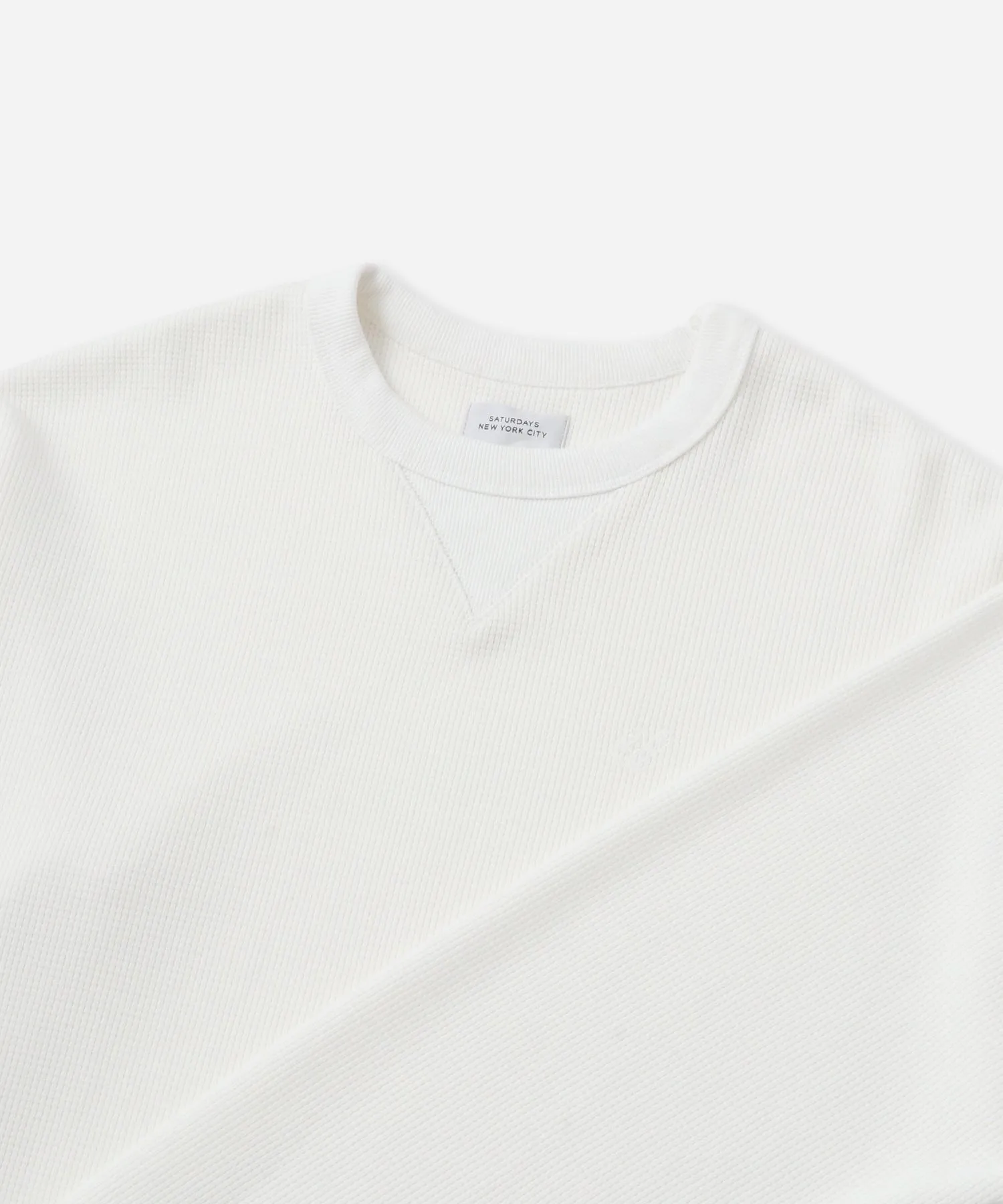 SNYC Waffle Relaxed Top sold by Saturdays New York City product image thumbnail 4